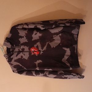 Rolling stones tongue  graphic hoodie Unisex